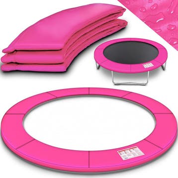 Trampoline rand - Beschermrand - 366 cm - Roze - Kiduku, Kinderen en Baby's, Speelgoed | Buiten | Trampolines, Verzenden, Nieuw