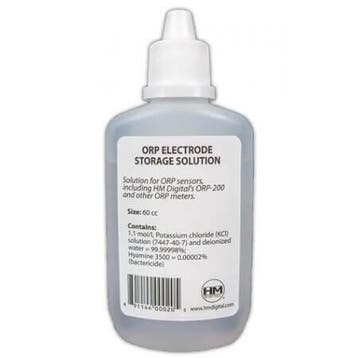 Bewaarvloeistof pH/ORP electroden - flesje a 60ml., Verzenden