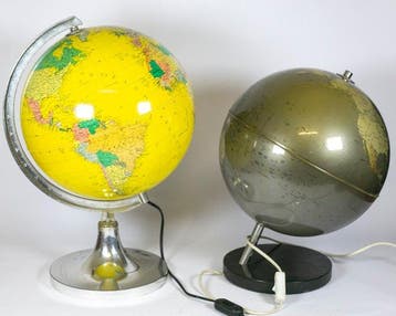 Terrestrial table globe - Nova Rico plus één - 1970-1980