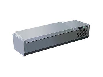 SARO Opzet koelvitrine met deksel - 1/3 GN - VRX 1200 S/S, Verzenden, Nieuw in verpakking, Koelen en Vriezen
