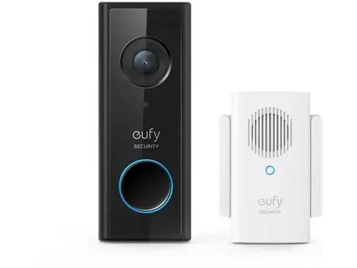 eufy Video Doorbell Battery Slim - Videodeurbel - 1080p -, Maison & Meubles, Sonnettes, Envoi