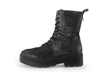 Lazamani Veterboots in maat 38 Zilver, Overige kleuren, Verzenden, Overige typen, Lazamani