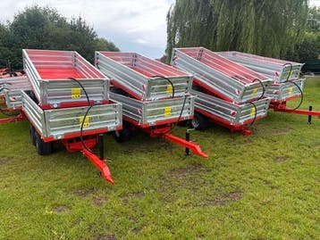 kipkarren kiepwagen kiepers nieuw uit stock leverbaar