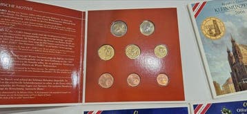 Oostenrijk. Year Set (BU) 2004/2008 (4 sets) (Zonder