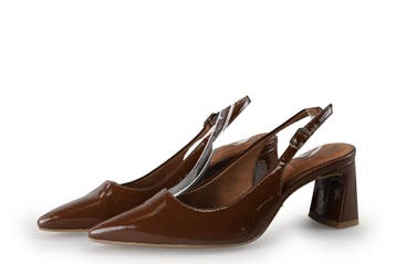 No Stress Slingbacks in maat 38 Bruin, Vêtements | Femmes, Verzenden
