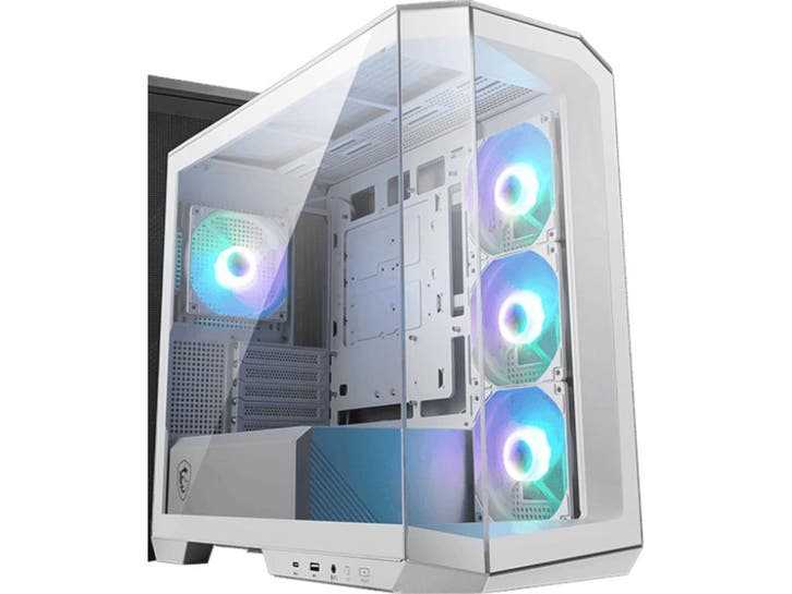 MSI MAG PANO M100R PZ - Microtower Behuizing - 270-graden, Computers en Software, Overige Computers en Software, Zo goed als nieuw