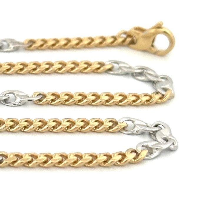 Vieri - Halsketting - Full Link Chain - 24.3 g - 18 karaat, Handtassen en Accessoires, Kettingen
