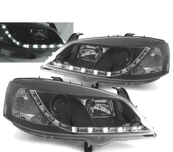 Phares Pour Opel Astra G 97-04 Daylight Noir, Verzenden