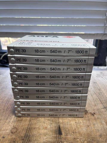 AGFA - PE 39 Reel-to-reel audio