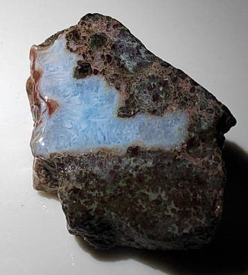 Larimar hoge kwaliteit-AAA ruw- Geen minimumprijs- 32.64 g