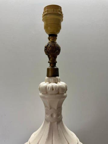 Manises - Lamp - Keramiek, Brons, Hout - XXL Mid Century