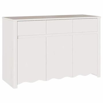 Massief Grenen Dressoir | Retour deal | Snel zijn, Huis en Inrichting, 100 tot 150 cm, Verzenden, Zo goed als nieuw, Modern
