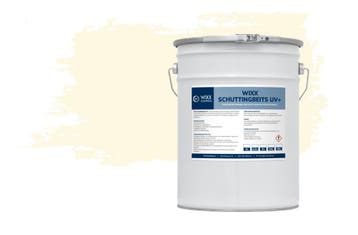 Wixx Schuttingbeits UV+ RAL 1015 | Ivoorwit 5L, Doe-het-zelf en Bouw, Verf, Beits en Lak, Verzenden, Nieuw