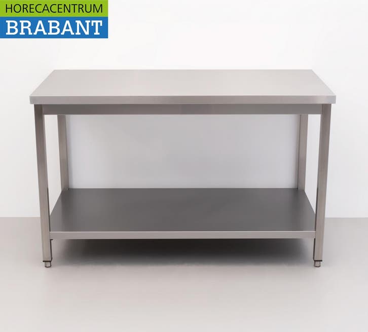 HCB RVS Werktafel Tafel Premium-line 140 x 70 x 85 cm Horeca, Zakelijke goederen, Horeca | Meubilair en Inrichting, Ophalen of Verzenden
