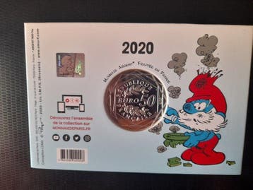Frankrijk. 50 Euro 2020 Le Grand Schtroumpf (Zonder