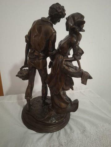 Beeld, La Rencontre - 36 cm - regel