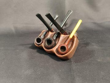Zonder minimumprijs - Pijp - Hout, Bruyere - (6), Nieuw