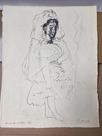 Pablo Picasso (1881-1973) - Jacqueline en Espagnole