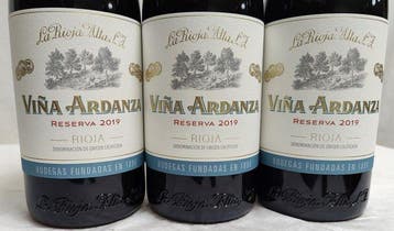 2019 La Rioja Alta, Viña Ardanza - Rioja Reserva - 3 Flessen, Collections