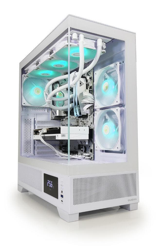 Full White - Ryzen 7 8700F Msi B850 Gaming Plus Wifi - Nv..., Informatique & Logiciels, Ordinateurs de bureau, Enlèvement ou Envoi