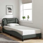 vidaXL Bedframe zonder matras Hvar 80x200 cm stof, Verzenden, Nieuw