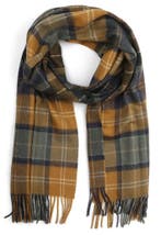 Barbour Sjaal Patchwork Tartan Geel maat  Heren, Verzenden