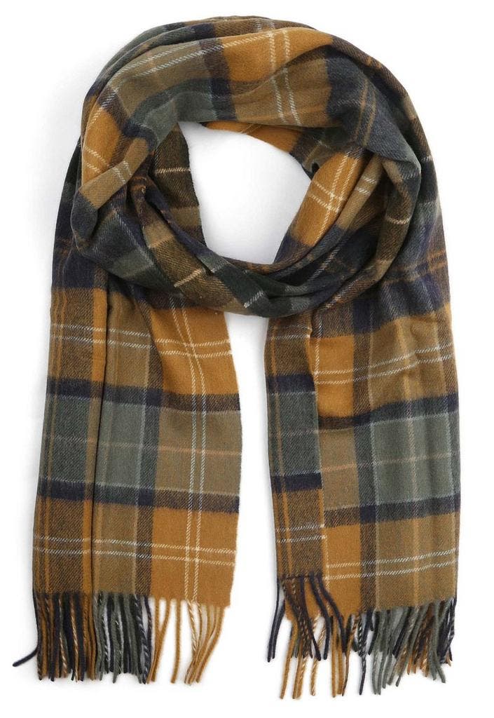 Barbour Sjaal Patchwork Tartan Geel maat  Heren, Vêtements | Hommes, Bonnets, Écharpes & Gants, Envoi
