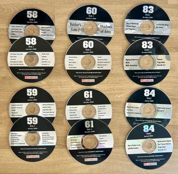 Collectie PC Gameplay Cover Discs, Verzenden, Nieuw