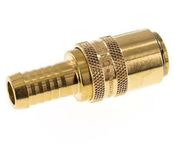 Raccord dair DN 9 en laiton Embout de tuyau de 13 mm Double, Verzenden