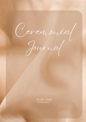 Ceremonial Journal | Beige | Pure Ohm Publishing | Nieuw, Verzenden, Nieuw, Pure Ohm Publishing