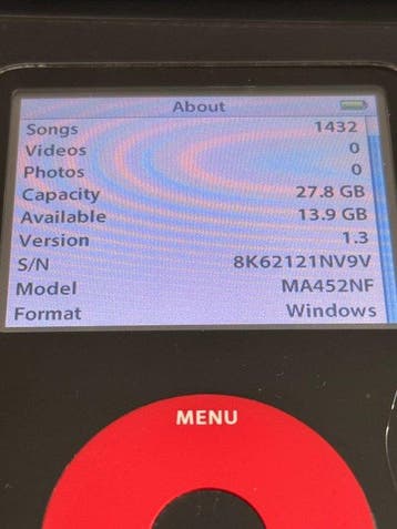 Apple - iPod Special Edition U2 30GB iPod
