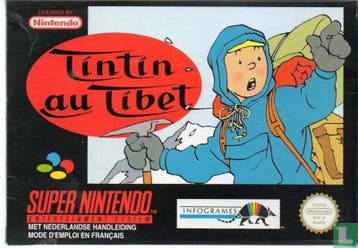 TinTin au Tibet in Doos - Beschadigd Doosje (SNES Games), Consoles de jeu & Jeux vidéo, Jeux | Nintendo Super NES, Ophalen of Verzenden