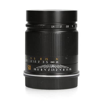 TTArtisan 50mm f/1.4 - L Mount - 1 jaar garantie, Audio, Tv en Foto, Ophalen of Verzenden, Zo goed als nieuw