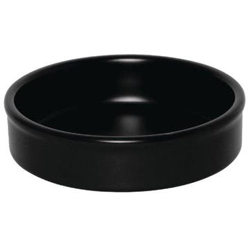 Schaaltjes | Keramiek | Zwart | 6 Stuks | Ø134x30(h)mm, Verzenden