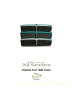 1995 JAGUAR | DAIMLER LAK- EN INTERIEURKLEUREN BROCHURE EN.., Ophalen of Verzenden