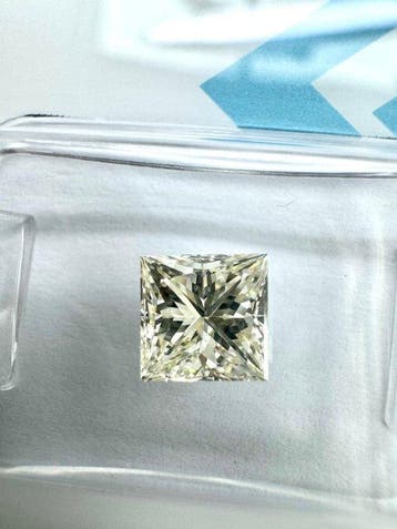 1 pcs Diamant (Natuurlijk) - 1.17 ct - Carré - K - VVS1 -, Nieuw