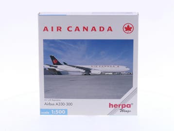 Schaal 1:500 Herpa 508391 Air Canada - Airbus A330-300 Re..., Ophalen of Verzenden, Gebruikt