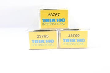 Trix H0 - 23765/23766/23767 - Wagon de passagers pour trains