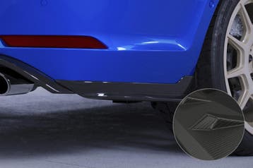 Achterskirt voor VW Golf 7 Variant HA295-M, Verzenden