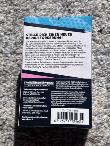 Pokémon Booster box - Erhabene Helden Boosterbundle -