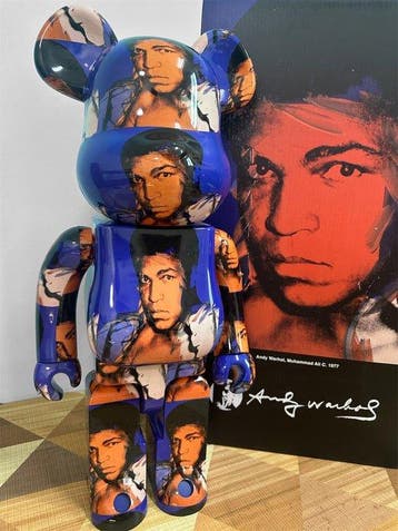 Medicom Toy - Be@rbrick 1000% Andy Warhols Muhammad Ali