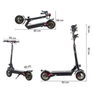 S1 Opvouwbare Elektrische Smart E Step Scooter Off-Road -, Fietsen en Brommers, Verzenden, Nieuw, Bezior