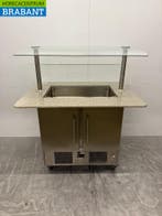 RVS Koelwerkbank Koelbuffet 2 deuren 125 cm 230V Horeca, Ophalen of Verzenden