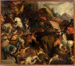 Italian school (XVII) - The Battle of Cadore