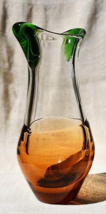Škrdlovice - Ladislav Paleek - Vase - 7621/20 - Vitrail, Antiquités & Art