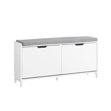 2dekans | sobuy schoenenkast schoenenbank FSR151-L-W - 105 x, Ophalen of Verzenden, Nieuw