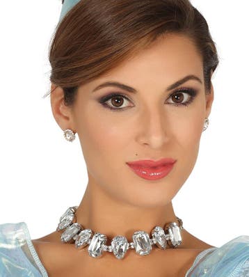 Ketting Diamanten 19cm, Verzenden, Nieuw