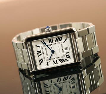 Cartier - Tank Solo XL Automatic Full Set - W5200028 -, Nieuw