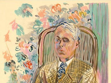 Raoul Dufy (1877-1953) - Autoportrait - Lithographie