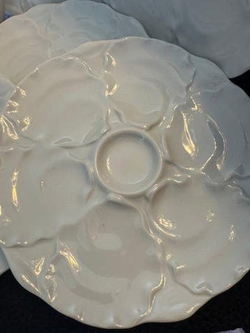 Hutschenreuther - Service à huîtres (6) - Porcelaine